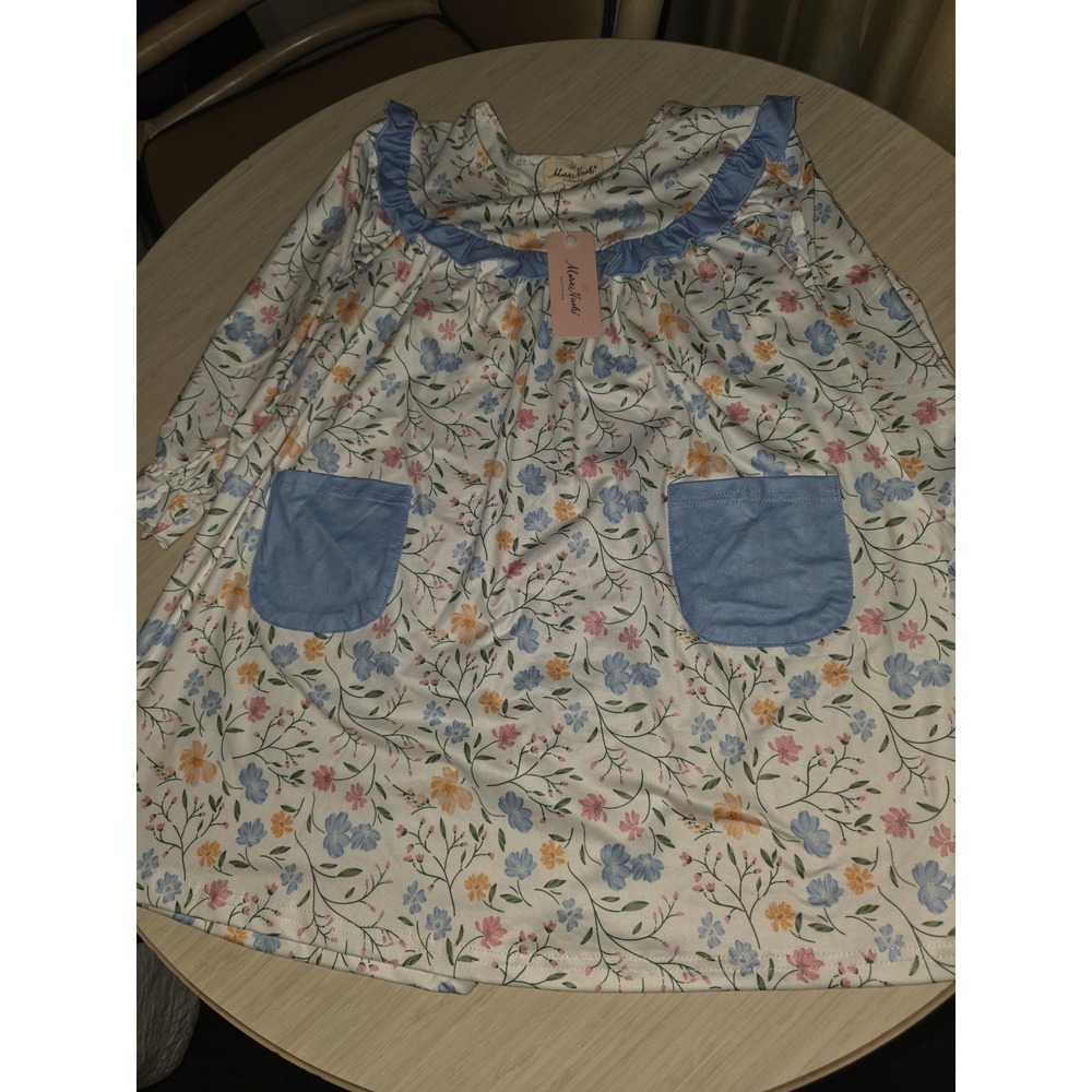 Marie‎ nicole boutique spring Easter floral dress size XL girls 5